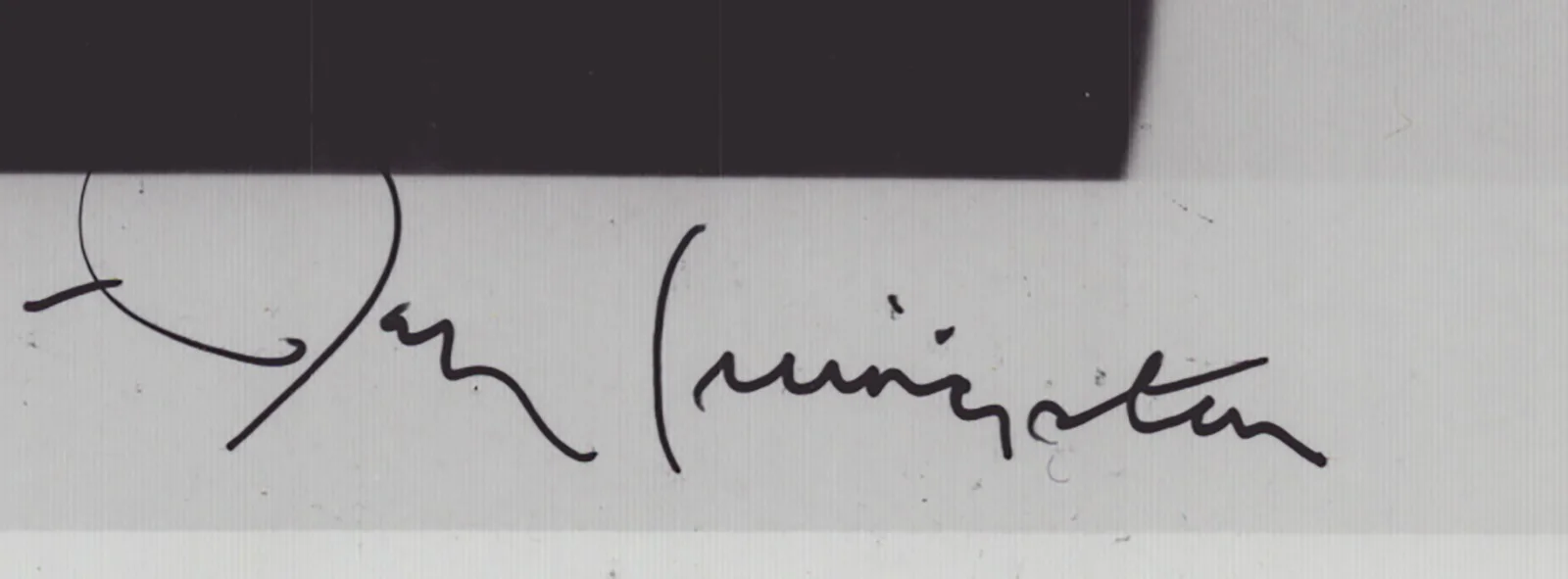 Jay Livingston — JAY LIVINGSTON - INSCRIBED MUSICAL QUOTATION ON PHOTO SIGNED, image 2