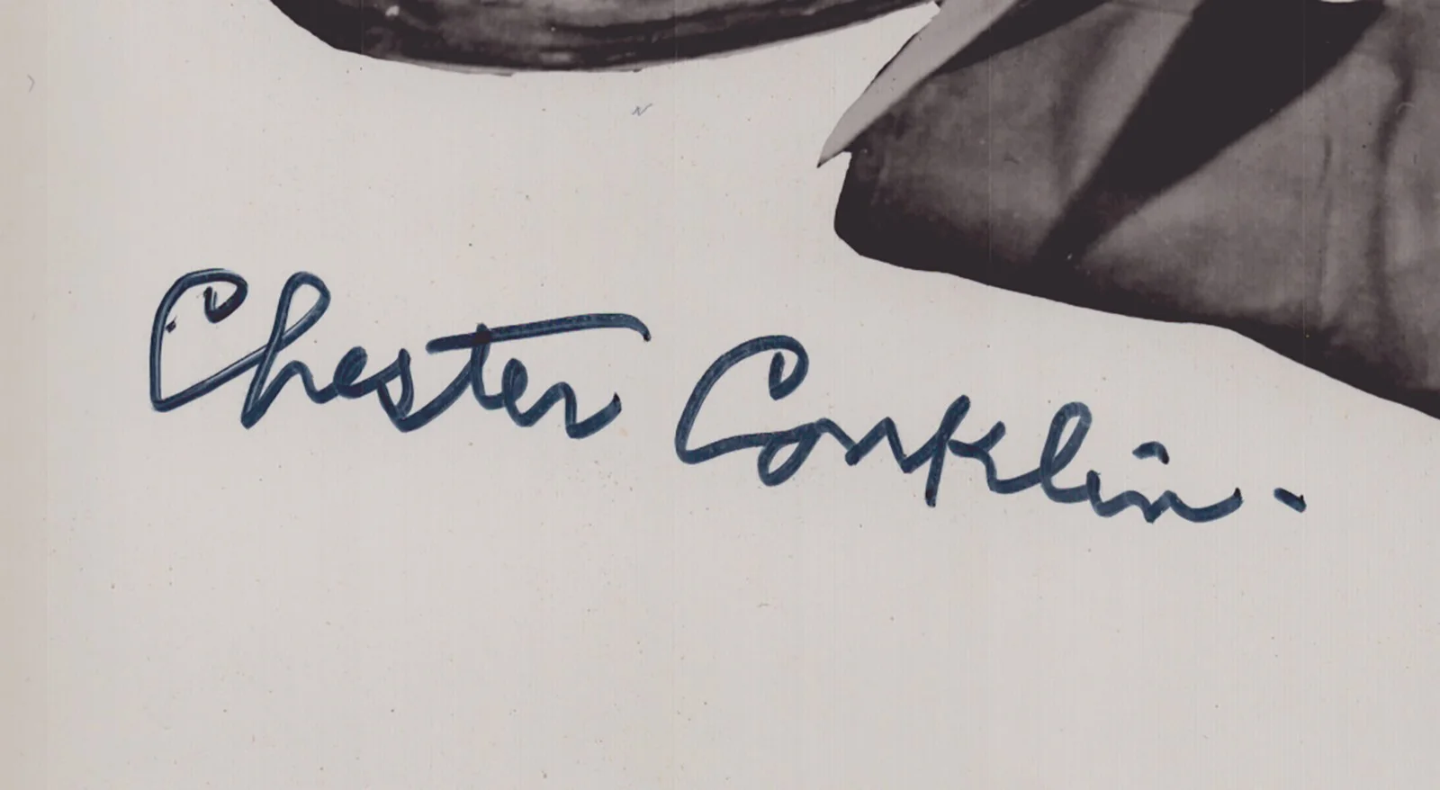 Chester Conklin — CHESTER CONKLIN - AUTOGRAPHED SIGNED PHOTOGRAPH, image 2