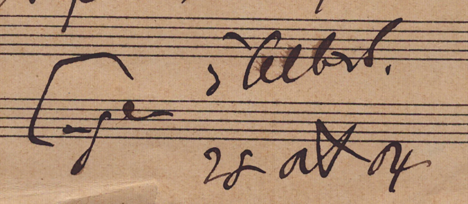 Eugen D'albert — EUGEN D'ALBERT - AUTOGRAPH MUSICAL QUOTATION SIGNED 08/28/1904, image 2