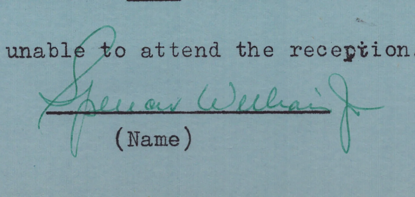 Spencer Williams Jr — SPENCER "ANDY BROWN" WILLIAMS JR. - DOCUMENT SIGNED, image 2