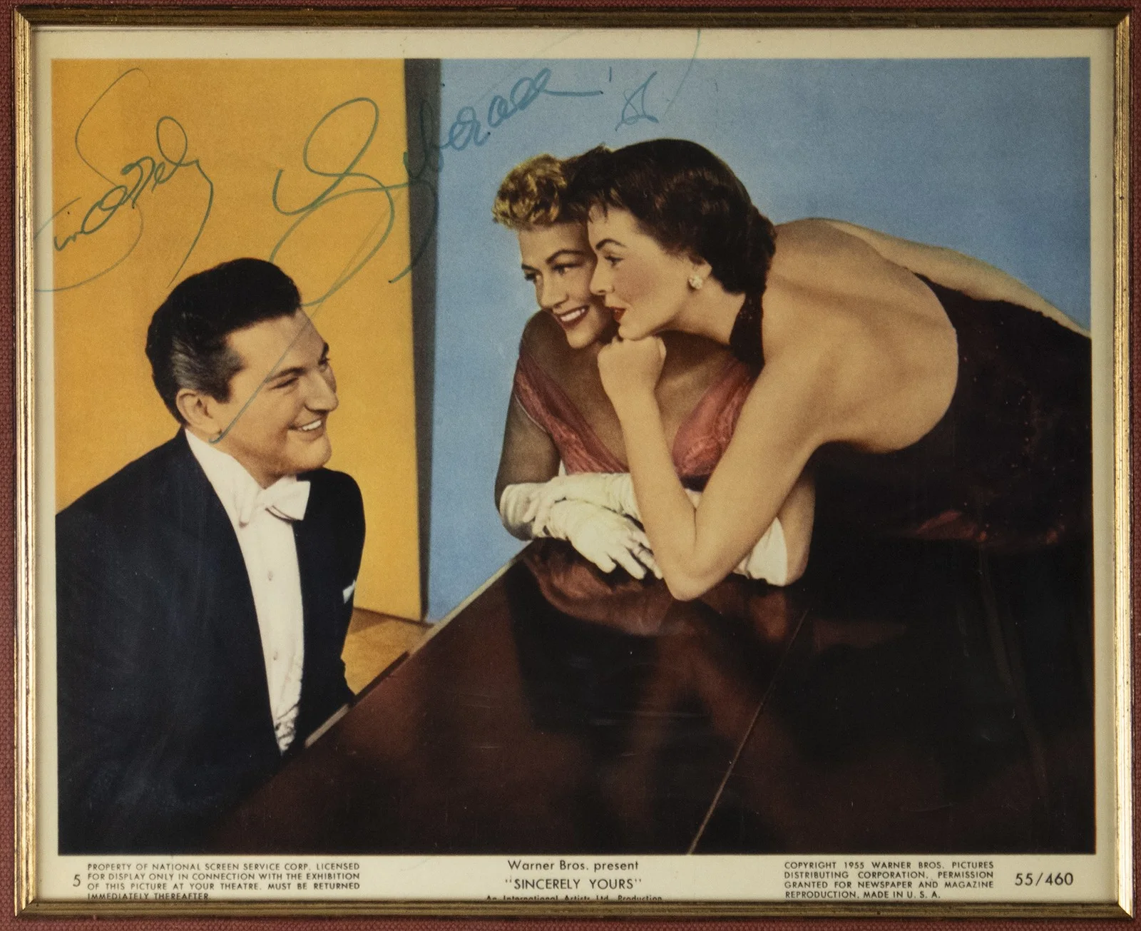 Liberace — LIBERACE - AUTOGRAPHED SIGNED PHOTOGRAPH 1986, image 2