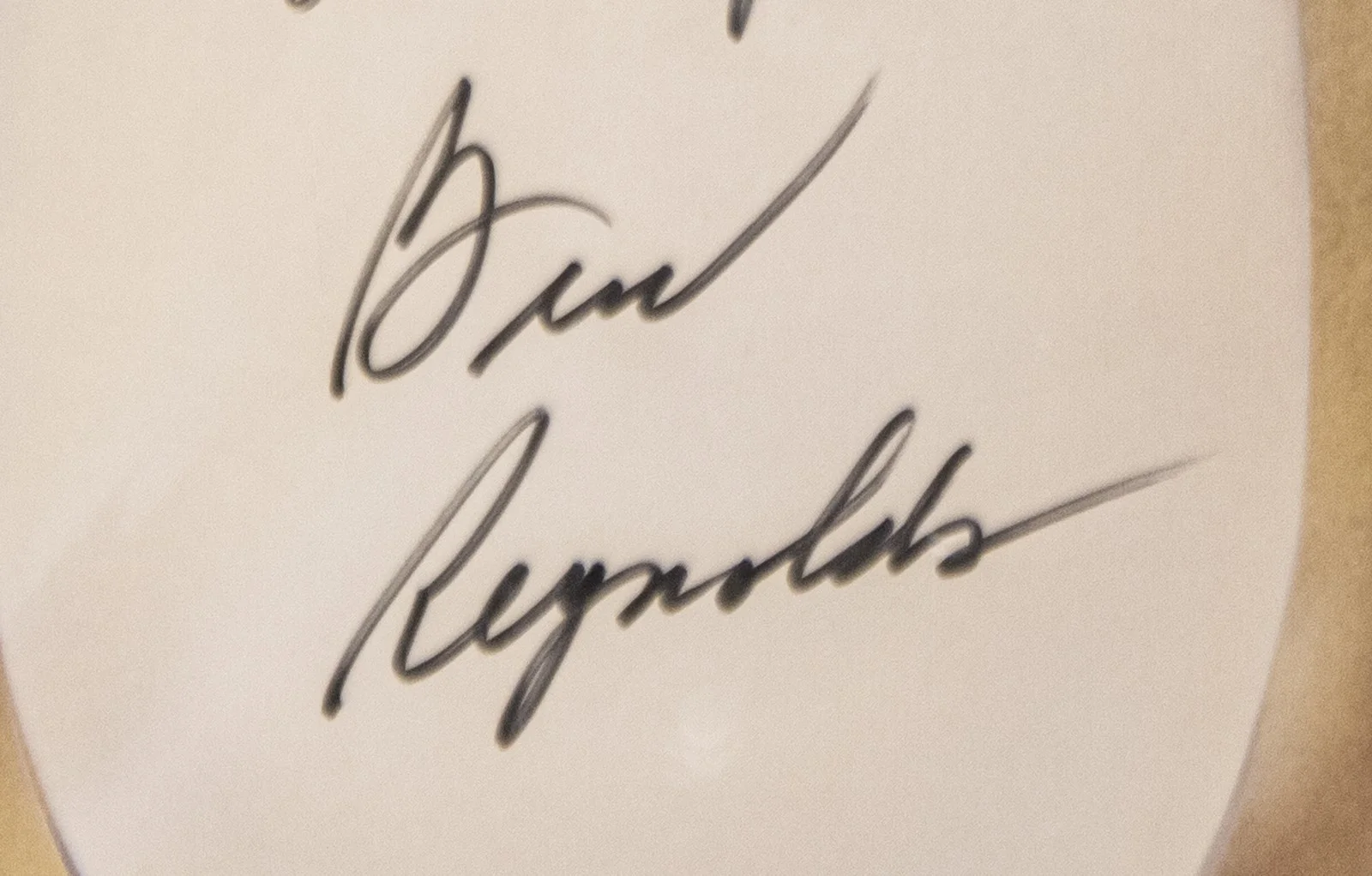 Burt Reynolds — BURT REYNOLDS - ANNOTATED POSTER SIGNED, image 3