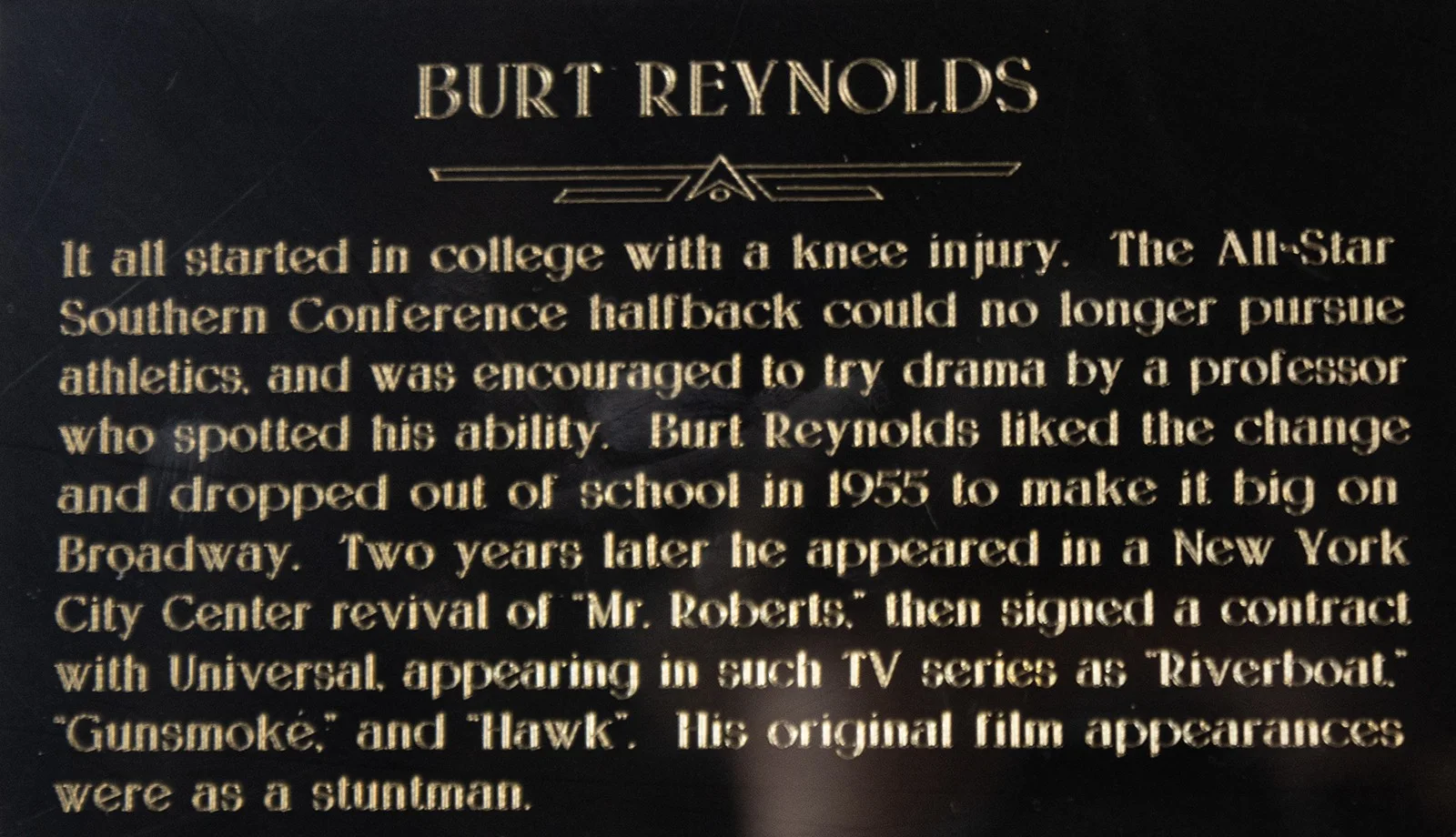 Burt Reynolds — BURT REYNOLDS - ANNOTATED POSTER SIGNED, image 4