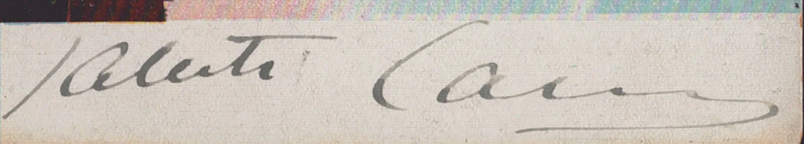 Enrico Caruso — ENRICO CARUSO - PICTURE POST CARD SIGNED, image 2