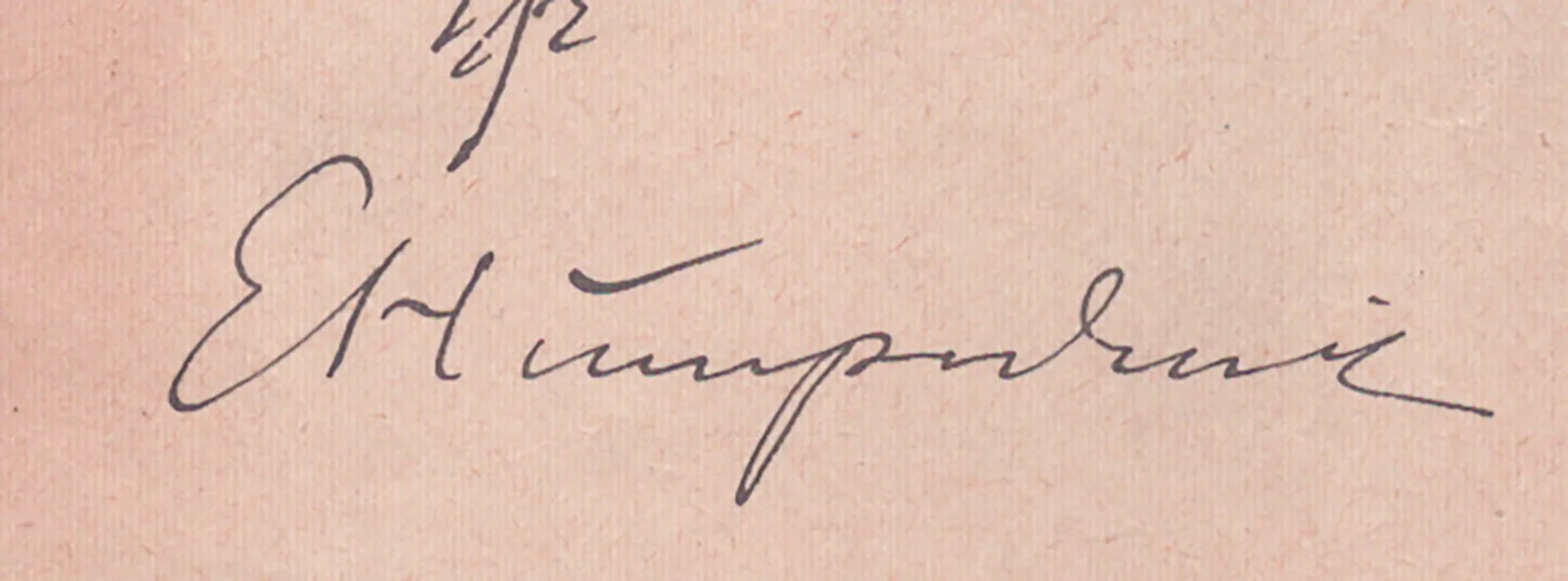 Englebert Humperdinck — ENGLEBERT HUMPERDINCK - AUTOGRAPH LETTER SIGNED 05/18/1898, image 2