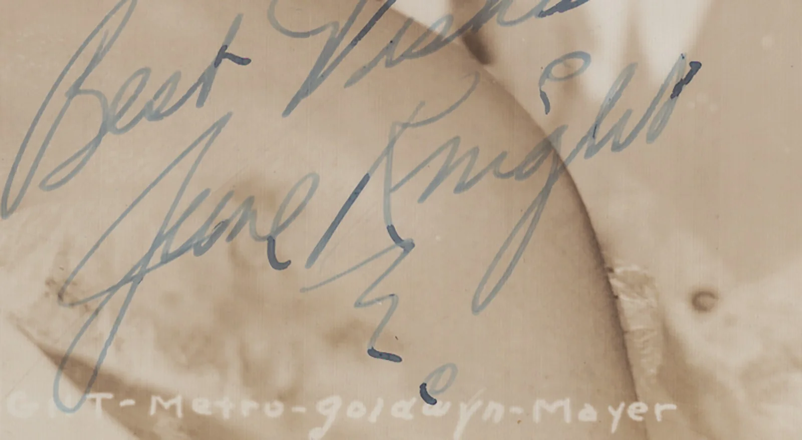 June Knight — JUNE KNIGHT - PHOTOGRAPH SIGNED, image 2