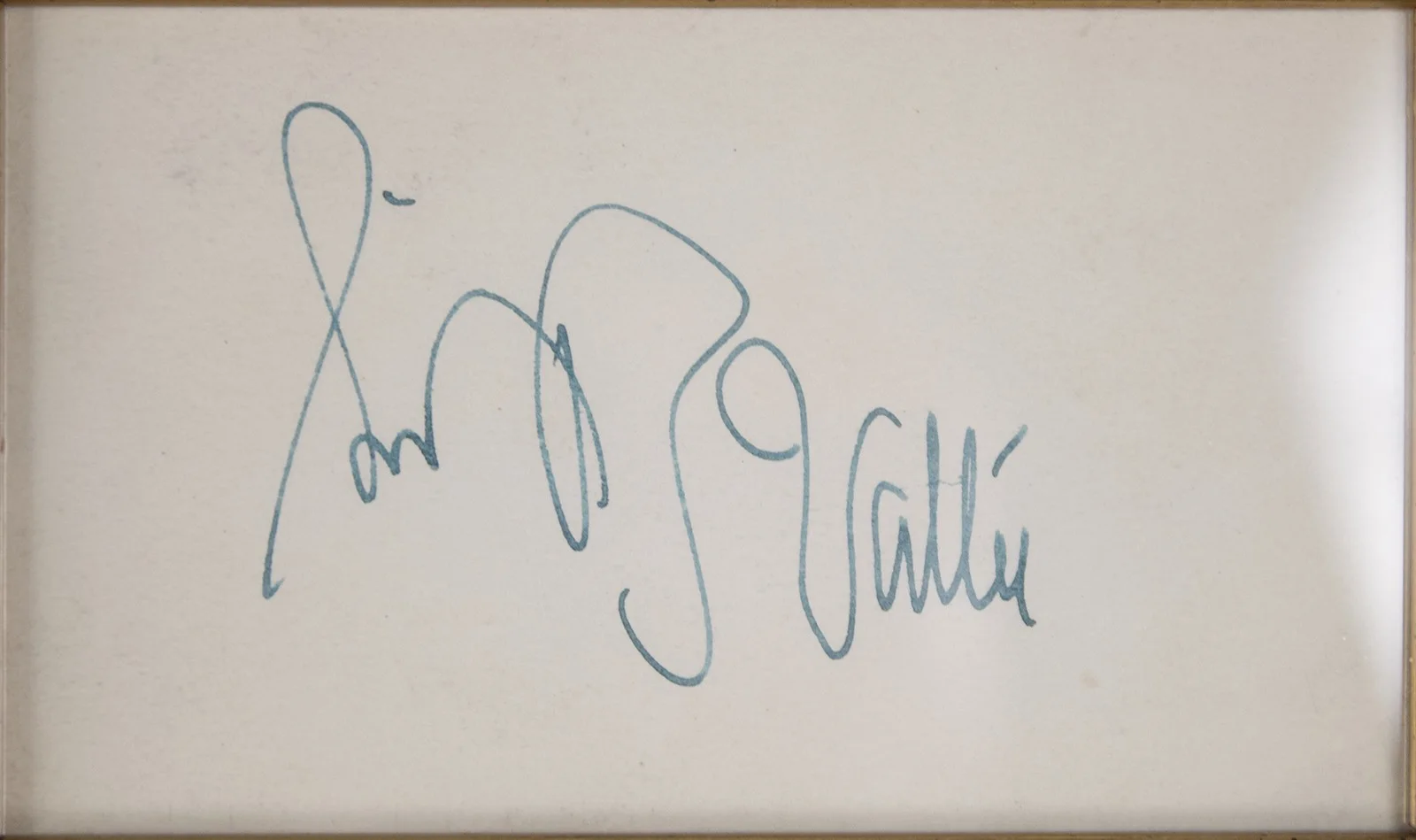 Rudy Vallee — RUDY VALLEE - AUTOGRAPH, image 4