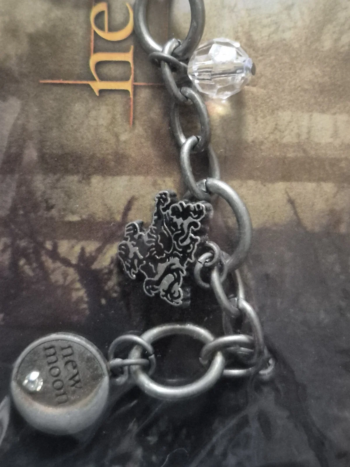 Twilight Edward Cullen Chunky Charm Bracelet NECA, image 2