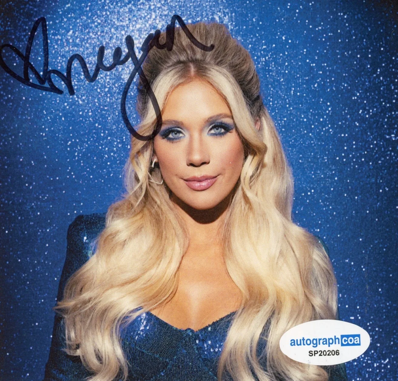 Megan Moroney Signed Autograph Am I Ok Okay? CD Framed Display Country Star ACOA, image 4