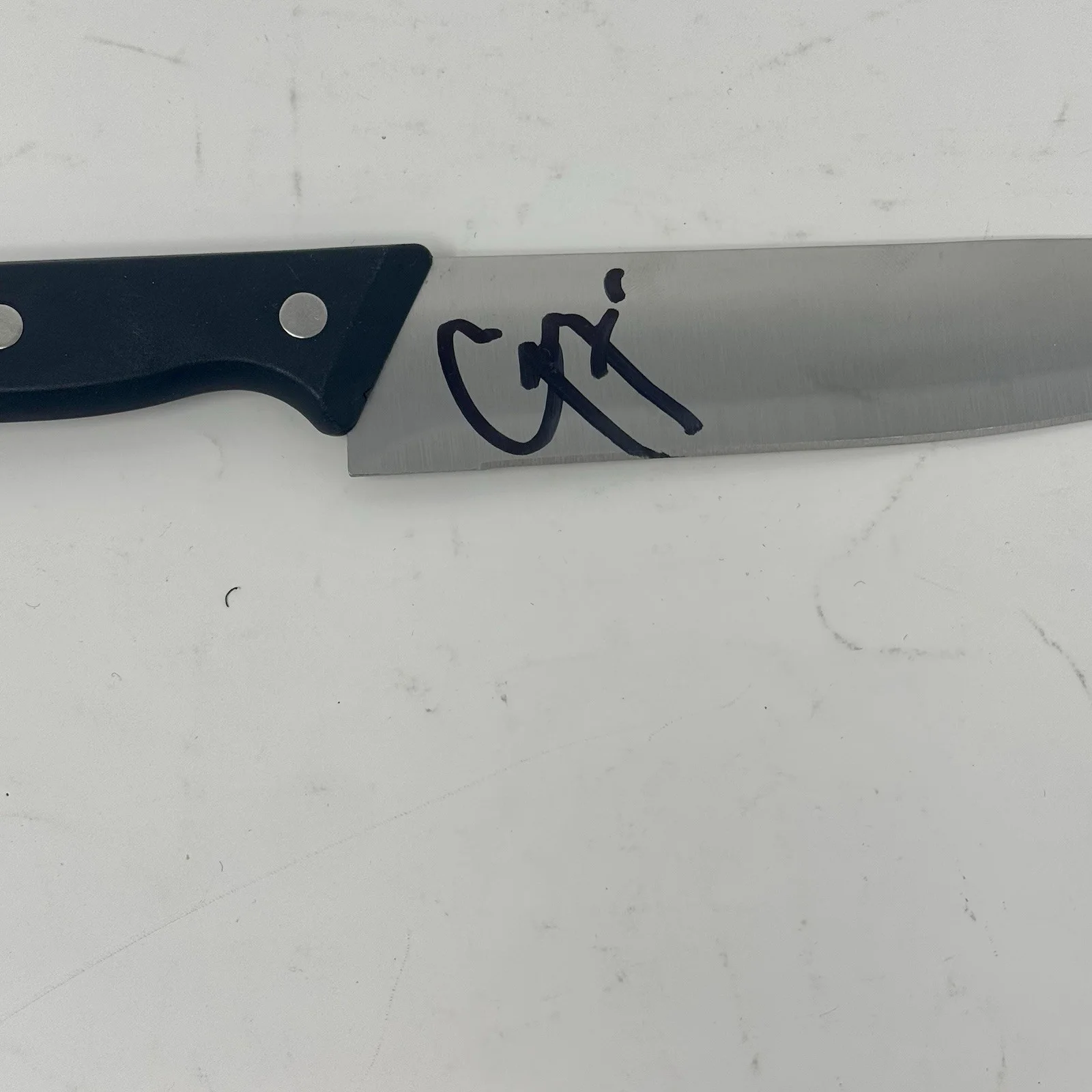 Guy Fieri — Guy Fieri Signed Autograph Chef Knife Food Network MasterChef Beckett COA, image 2