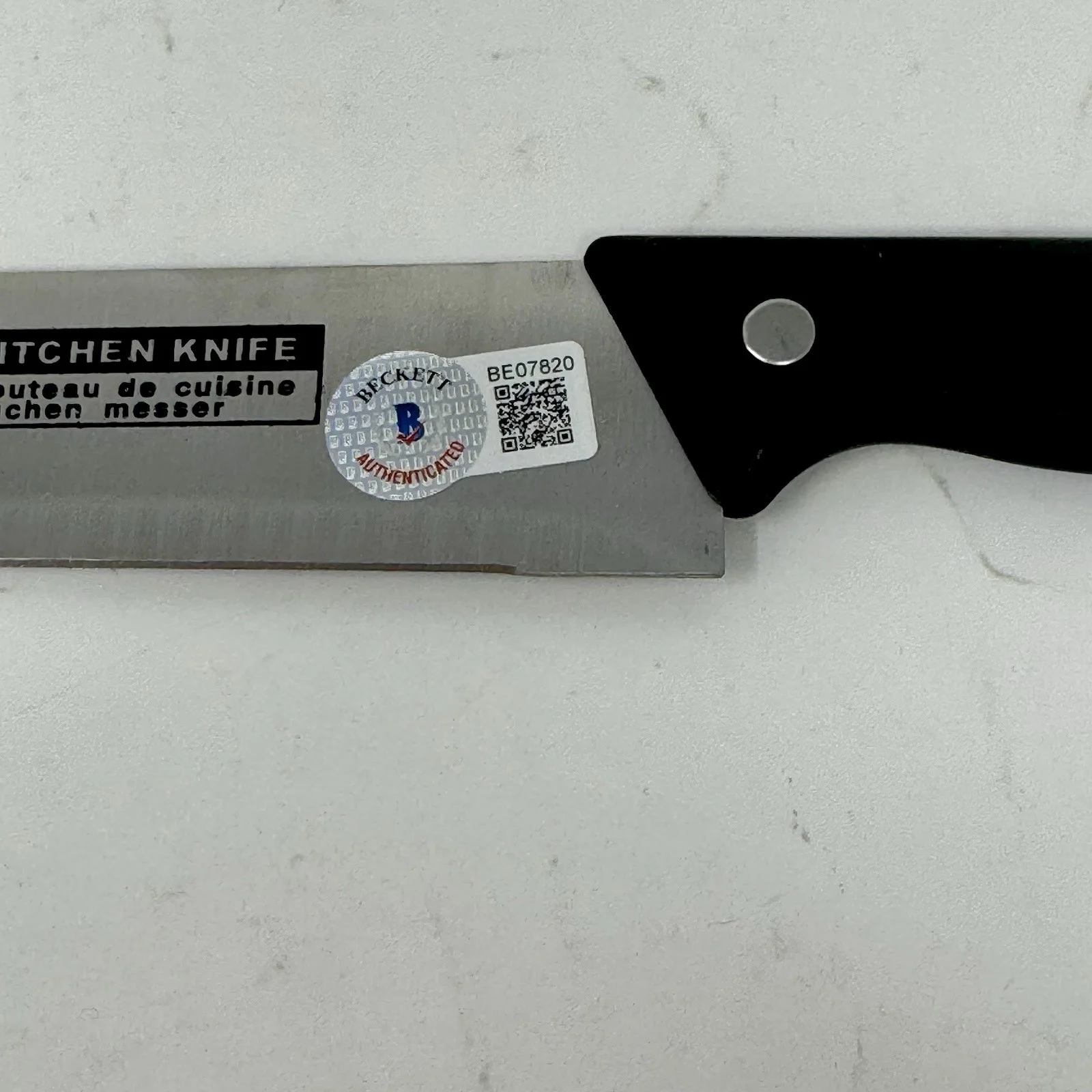 Guy Fieri — Guy Fieri Signed Autograph Chef Knife Food Network MasterChef Beckett COA, image 4