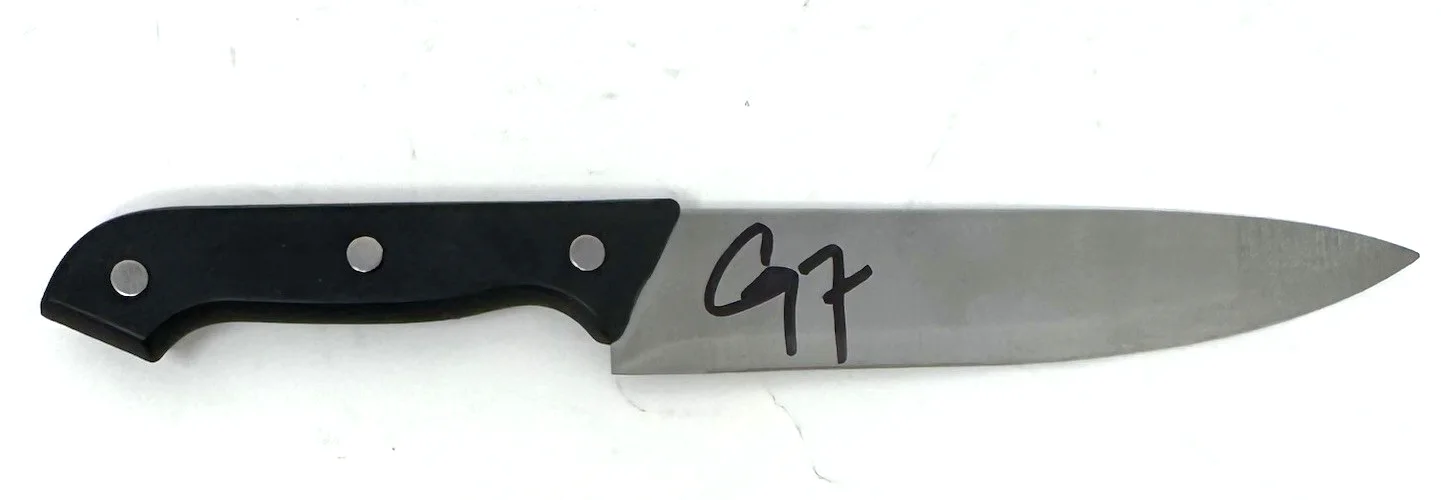 Guy Fieri — Guy Fieri Signed Autograph Chef Knife Food Network MasterChef Beckett COA