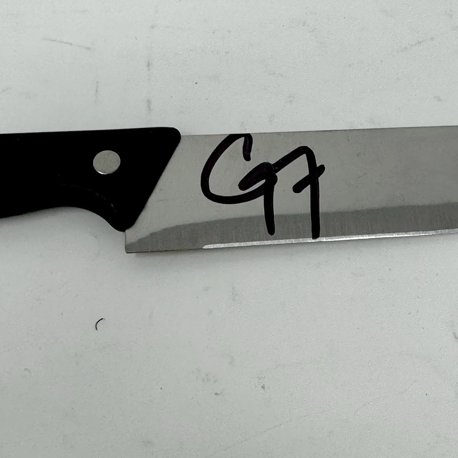 GUY FIERI — Guy Fieri Signed Autograph Chef Knife Diners, Drive-Ins and Dives Beckett COA, изображение 2