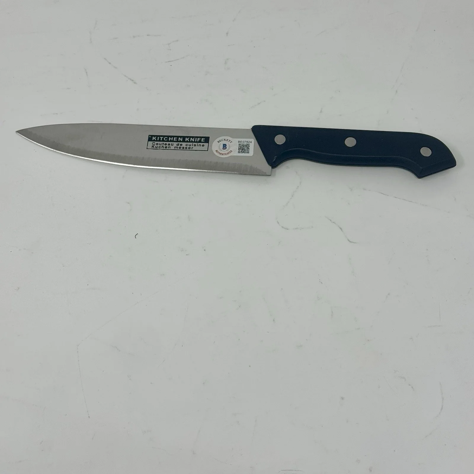 GUY FIERI — Guy Fieri Signed Autograph Chef Knife Diners, Drive-Ins and Dives Beckett COA, изображение 3