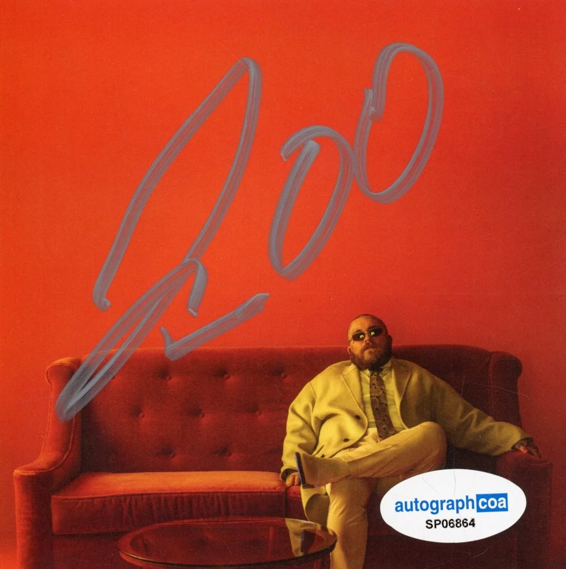 Teddy Swims Signed Framed CD I've Tried Everything But Therapy Part 2 ACOA COA, изображение 3