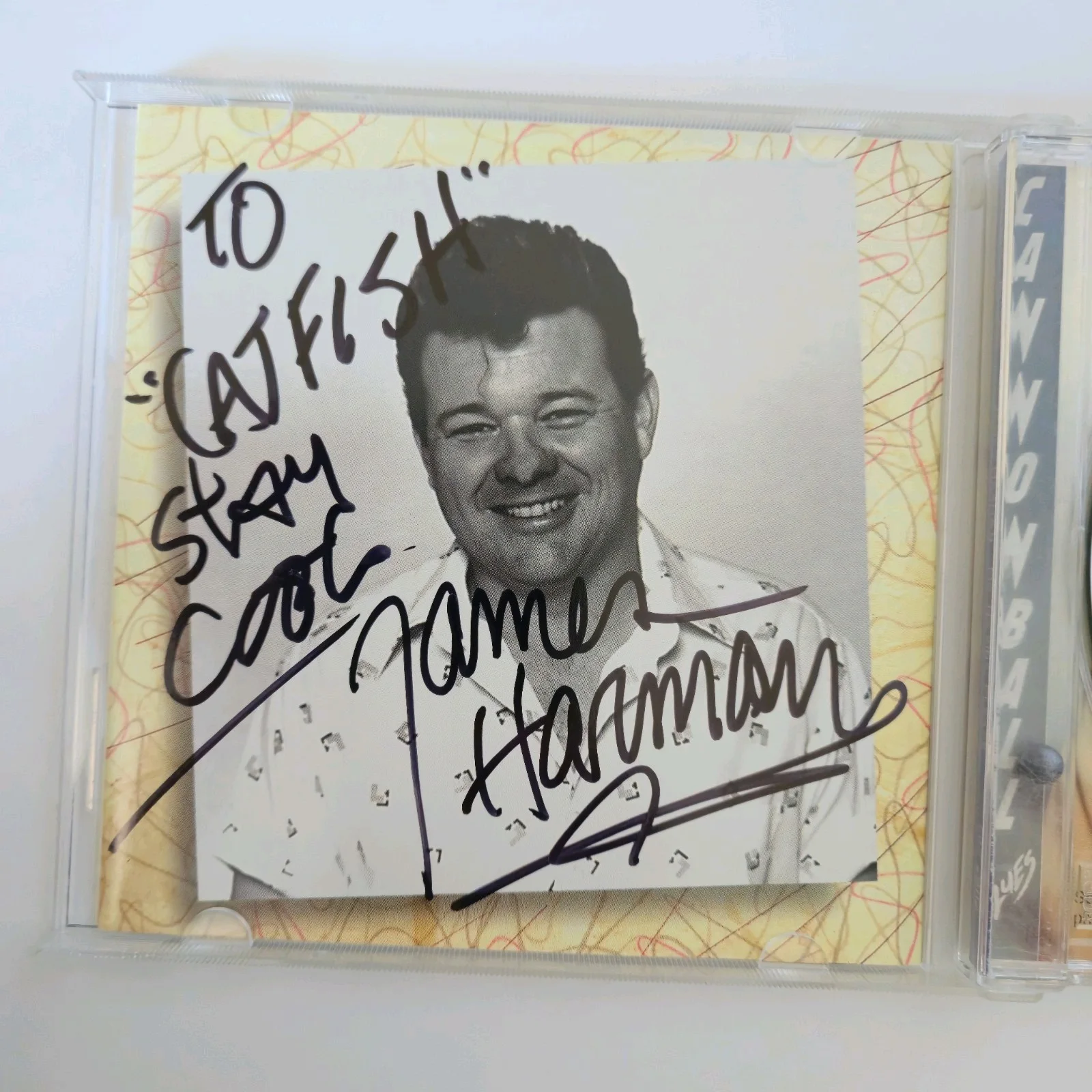 James Harman Band – Mo’ Napkins Please CD | Signed | Strictly the Blues Vol. 2, изображение 4