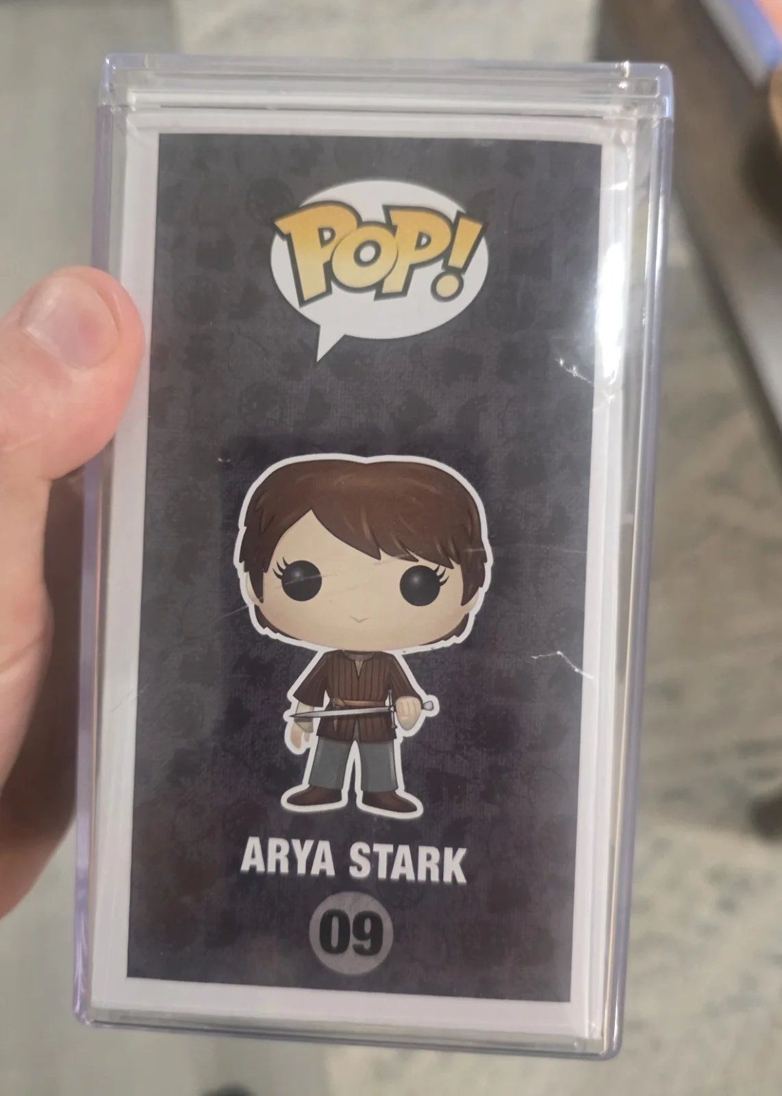 Maisie Williams — Arya Stark Maisie Williams Signed Funko COA, изображение 4