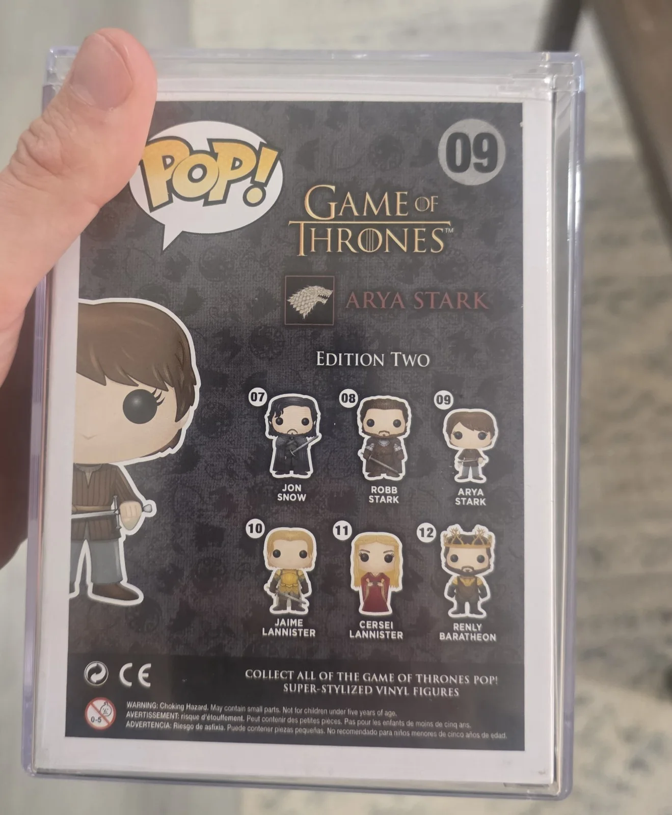 Maisie Williams — Arya Stark Maisie Williams Signed Funko COA, изображение 5