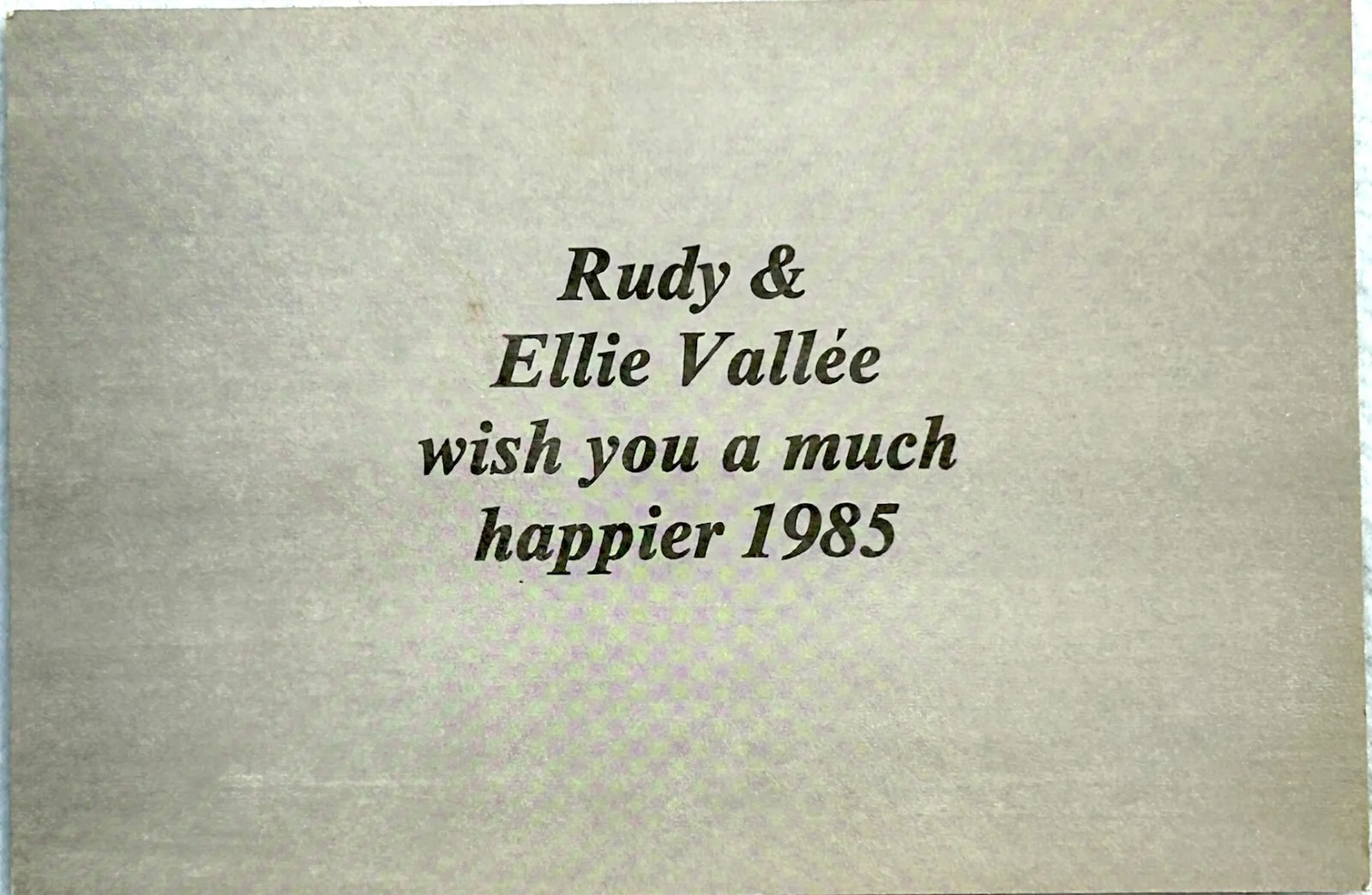 Rudy Vallee — RUDY VALLEE Hand Signed Autograph - 6"x 4.25", image 3