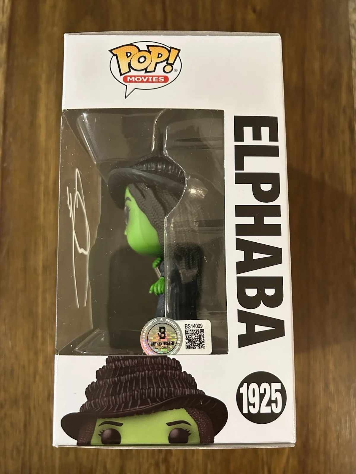 Cynthia Erivo — Cynthia Erivo ‘Wicked: For Good’ Signed Funko Pop ‘Elphaba’ Beckett Certified, изображение 2