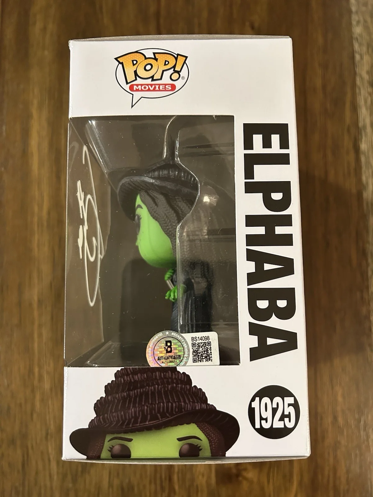 Cynthia Erivo — Cynthia Erivo ‘Wicked: For Good’ Signed Funko Pop ‘Elphaba’ Beckett Certified, image 2