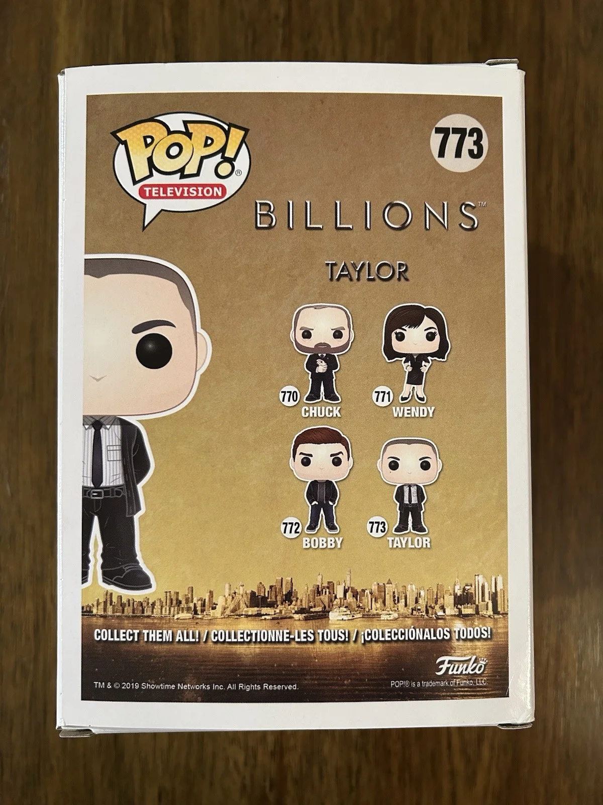 Asia Kate Dillon 'Billions' Signed Funko Pop 'Taylor Mason' Beckett, image 3