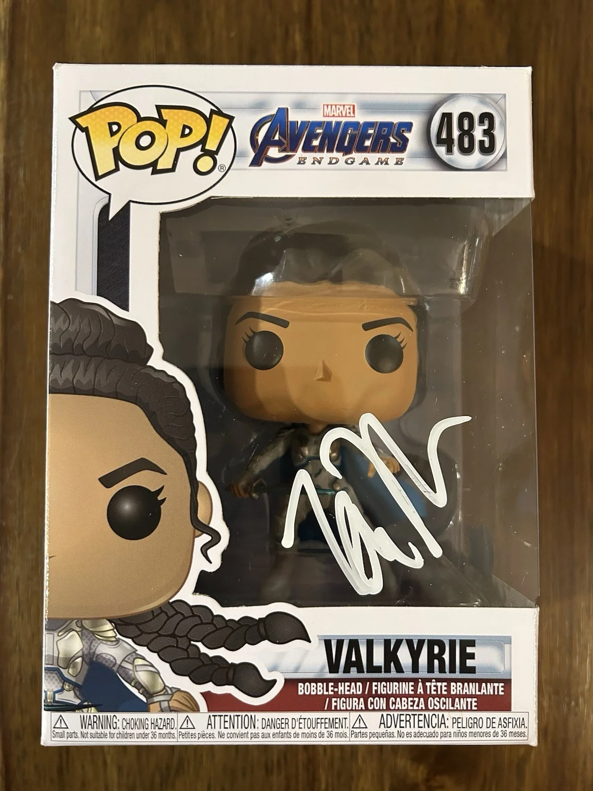 Tessa Thompson — Tessa Thompson ‘Avengers: Endgame’ Signed ‘Valkyrie’ Funko Pop Beckett