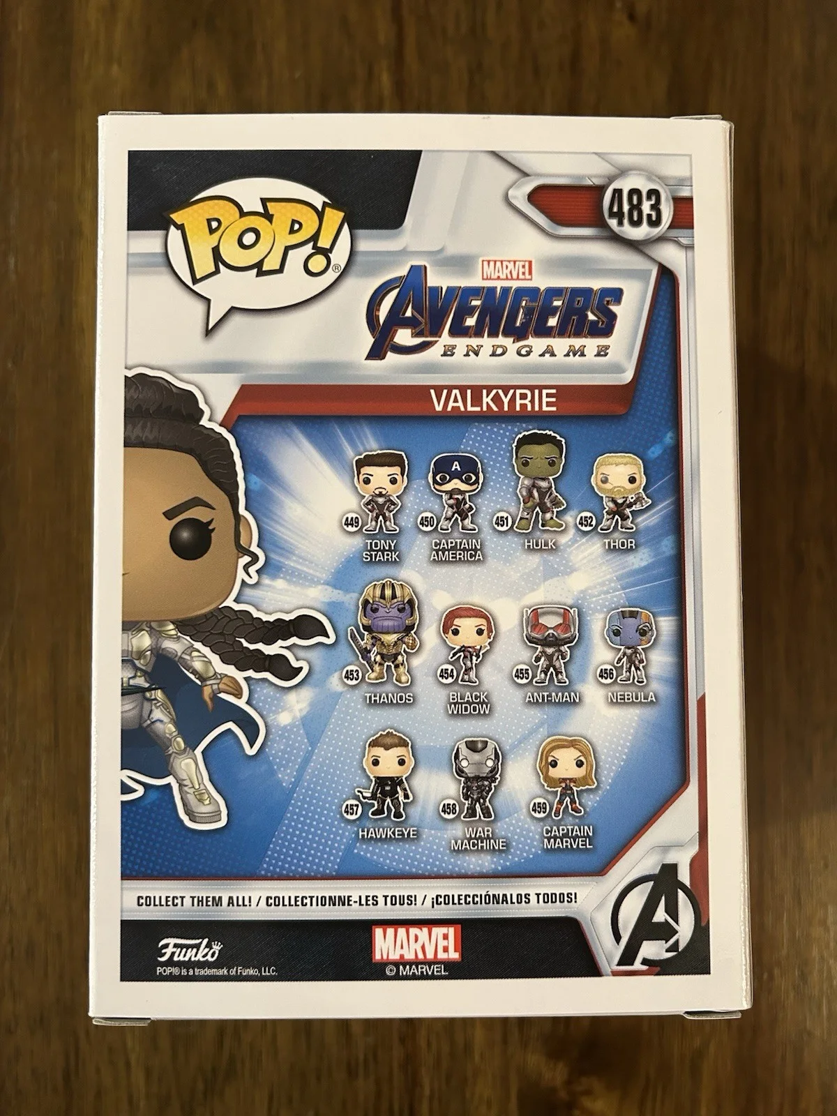 Tessa Thompson — Tessa Thompson ‘Avengers: Endgame’ Signed ‘Valkyrie’ Funko Pop Beckett, изображение 3