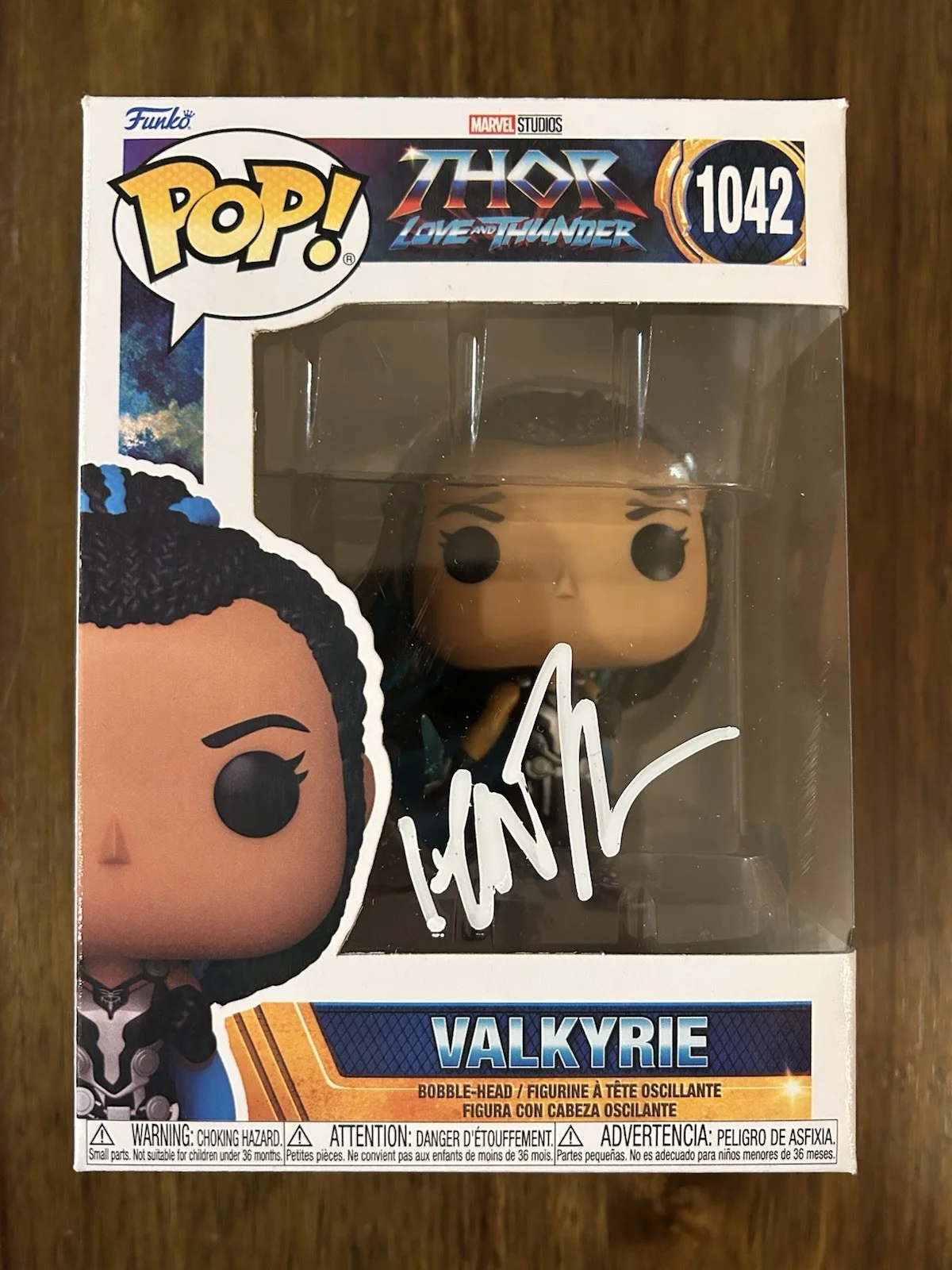 Tessa Thompson — Tessa Thompson ‘Thor: Love And Thunder’ Signed ‘Valkyrie’ Funko Pop Beckett