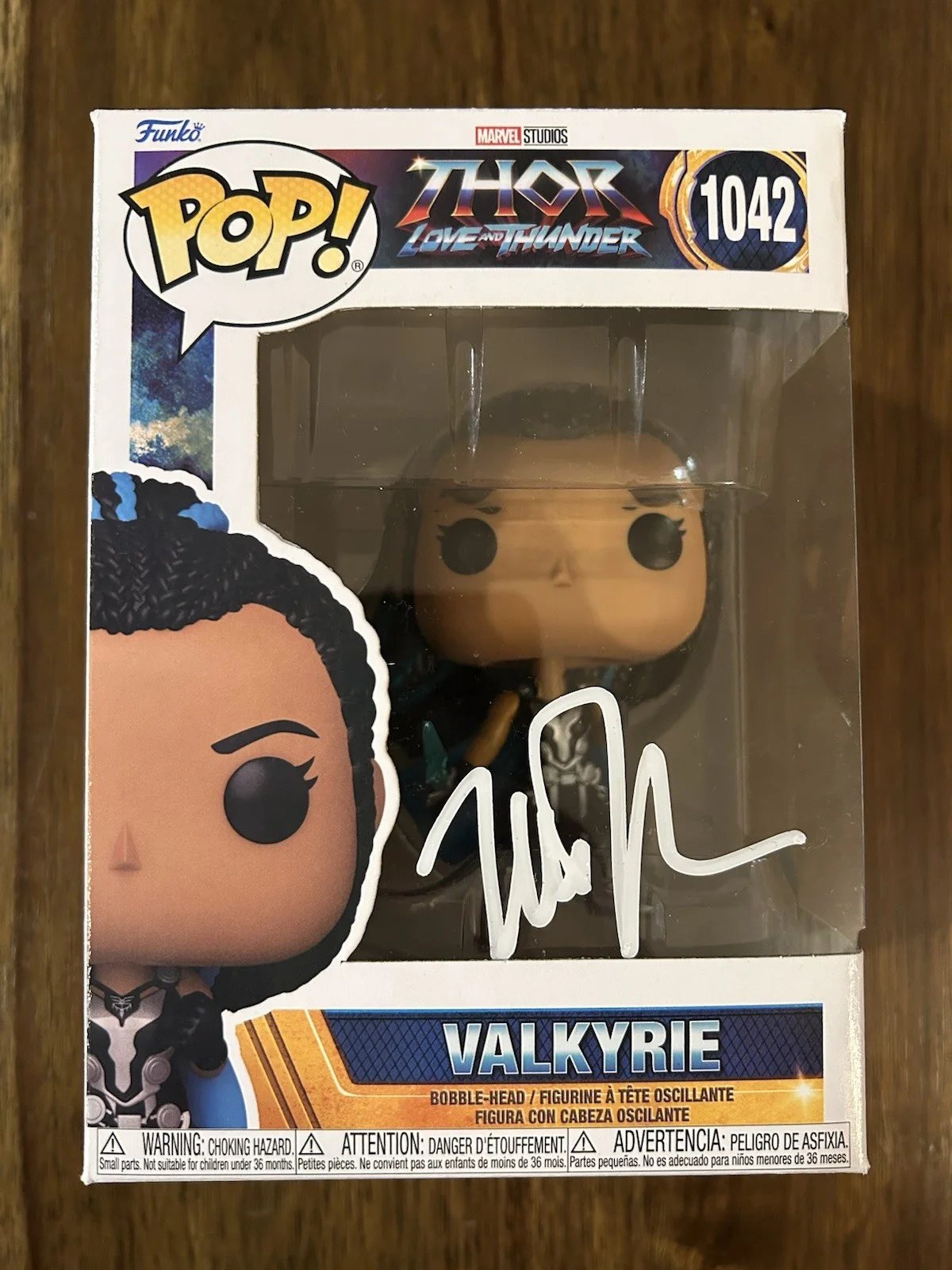 Tessa Thompson — Tessa Thompson ‘Thor: Love And Thunder’ Signed ‘Valkyrie’ Funko Pop Beckett