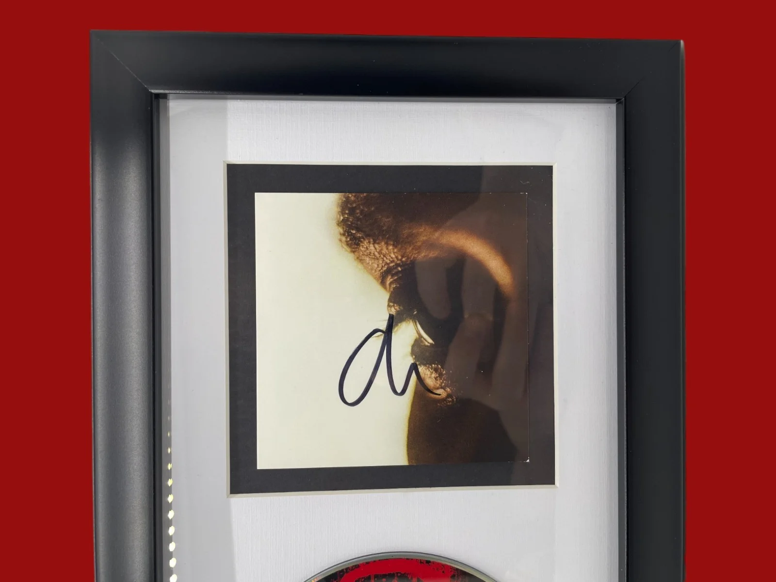 The Weeknd Signed Hurry Up Tomorrow Framed CD Frank Miller Variant Autograph, image 2