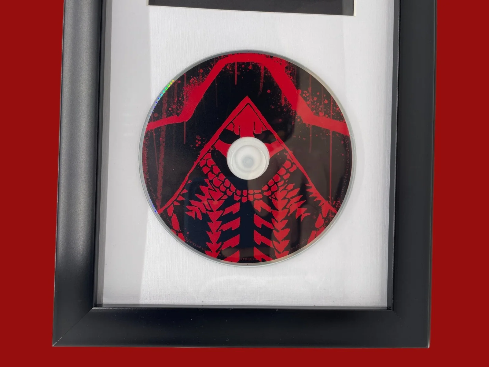The Weeknd Signed Hurry Up Tomorrow Framed CD Frank Miller Variant Autograph, image 3