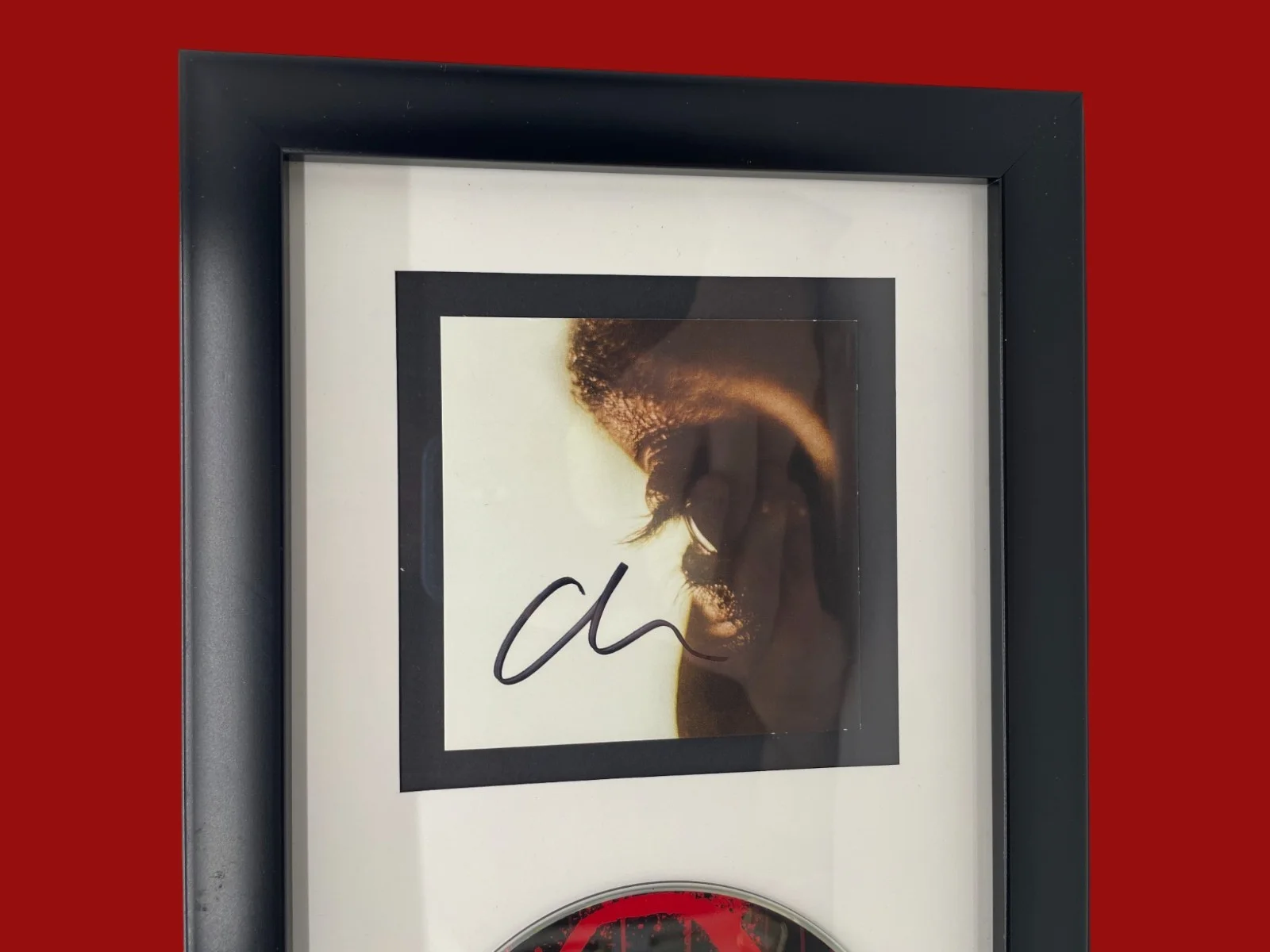 The Weeknd Signed Hurry Up Tomorrow Framed CD Frank Miller Variant Autograph, image 2