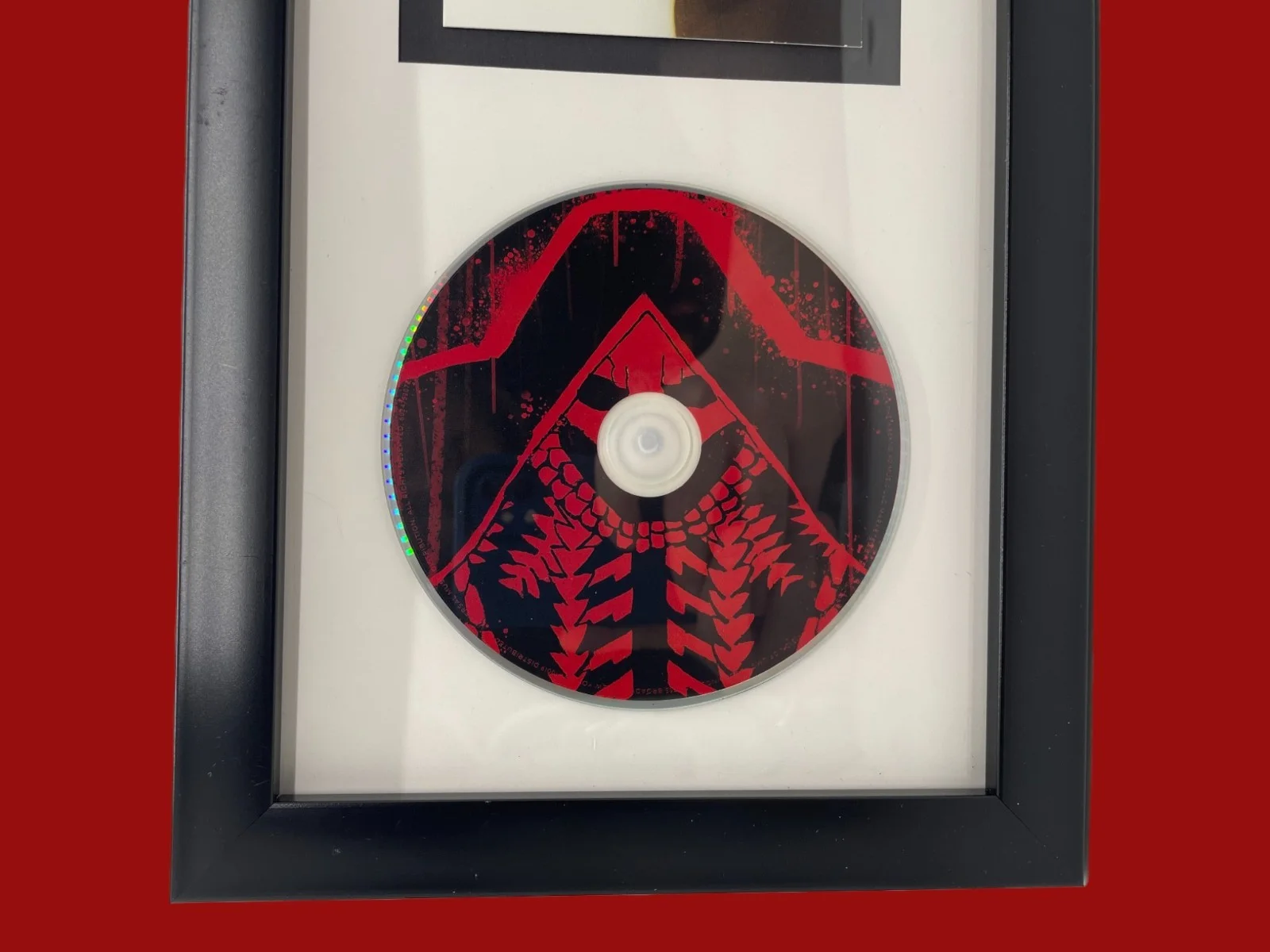 The Weeknd Signed Hurry Up Tomorrow Framed CD Frank Miller Variant Autograph, image 3
