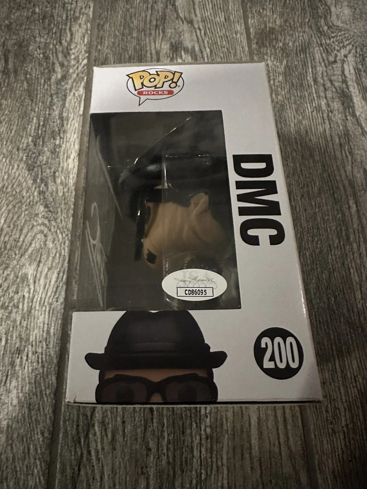 DARRYL MCDANIELS SIGNED RUN DMC FUNKO POP JSA COA ROCKS AUTOGRAPHED 200, image 3