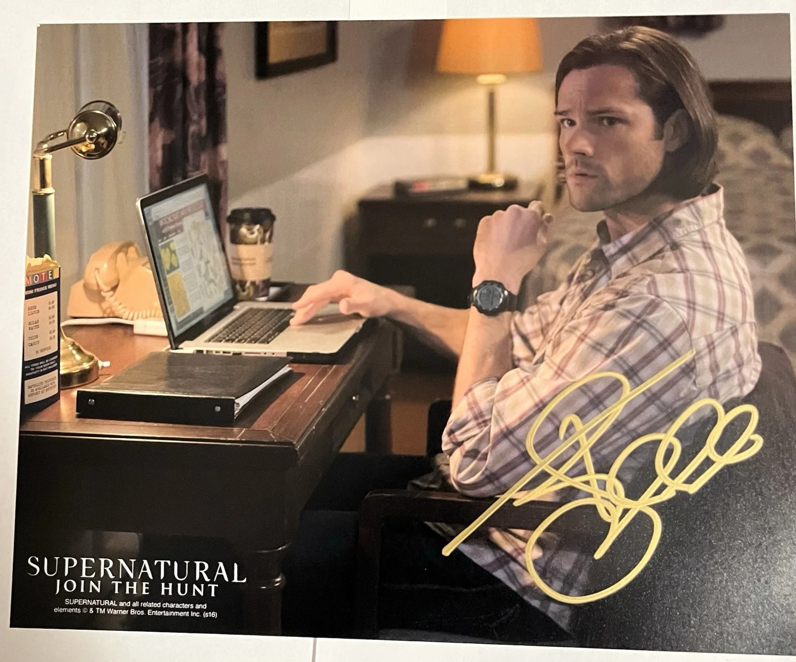 Jared Padalecki — Jared Padalecki In Person SIGNED SUPERNATURAL 8x10 Photo. Sam Winchester. SWAU, image 5