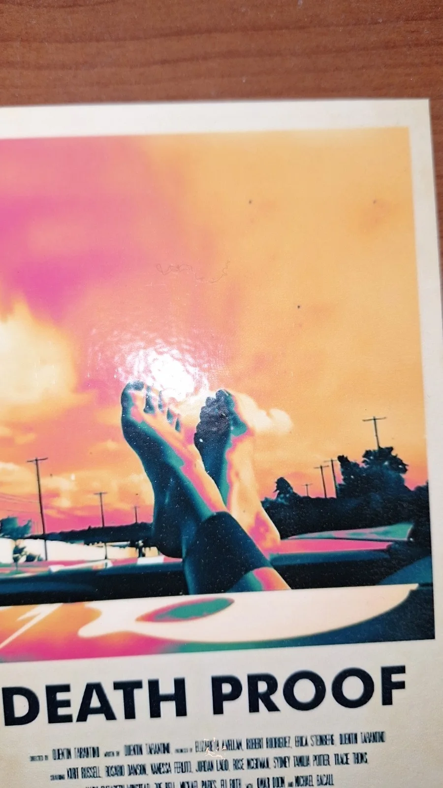 Modern Style Postcard "Death Proof" 2007 – Reproduction Art – Print, image 4