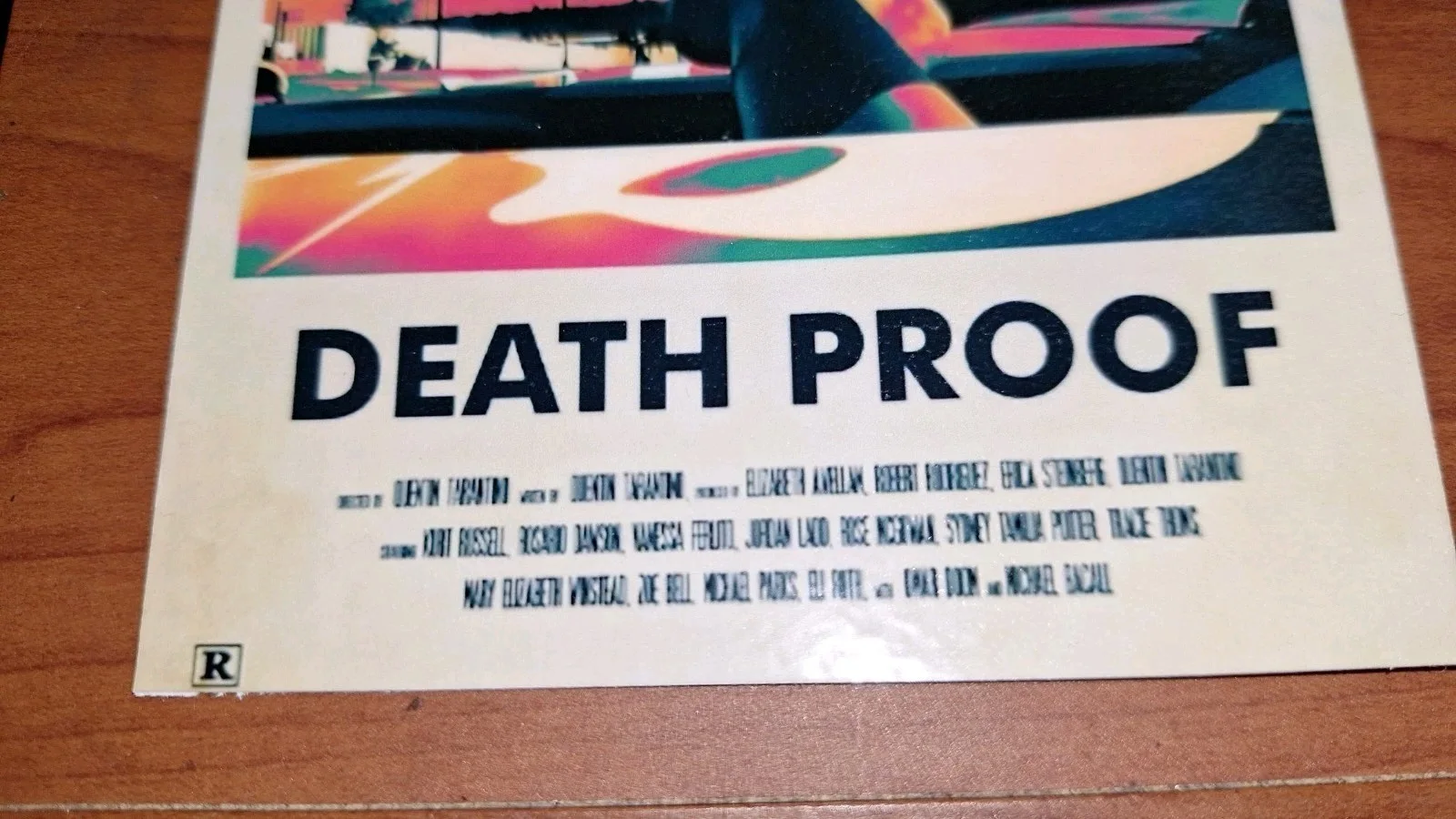Modern Style Postcard "Death Proof" 2007 – Reproduction Art – Print, image 5