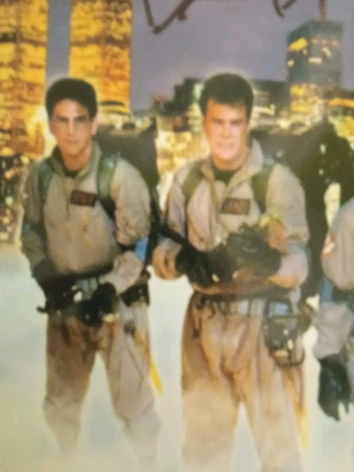 Bill Murray / Dan Aykroyd — Bill Murray / Dan Aykroyd Ghostbusters Signed 8x10 COA W/Matching Sticker, image 3