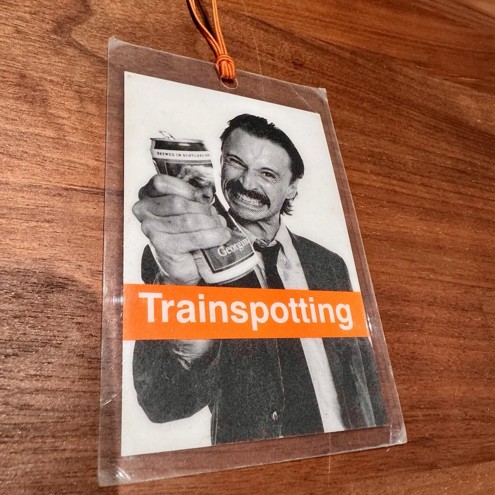 Trainspotting Cannes 1996 After Party Pass – Rare Britpop Oasis Era Memorabilia, изображение 4