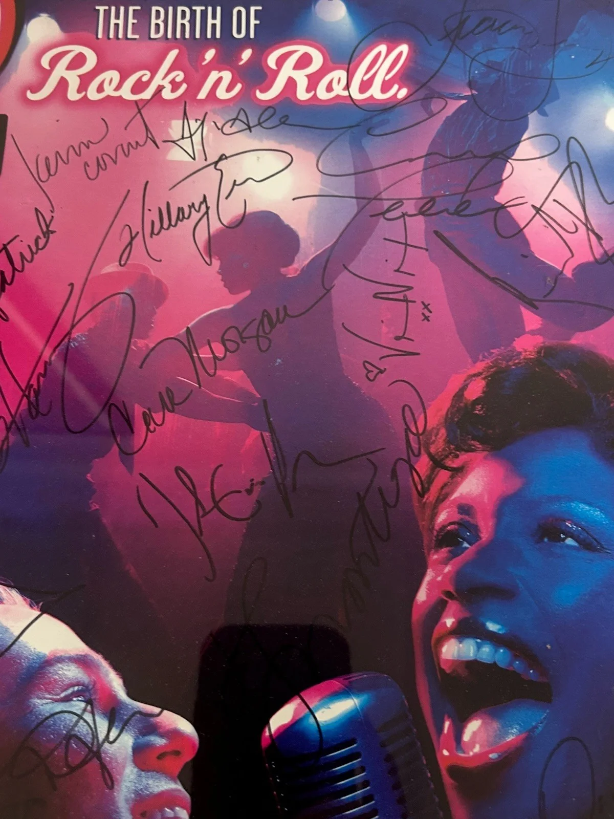 Broadway Show Poster "Memphis". Signed, image 3