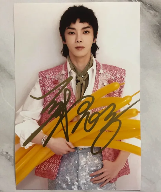 Hua Chenyu 6Inch Signature Photo Photos of Celebrity Concerts, изображение 3