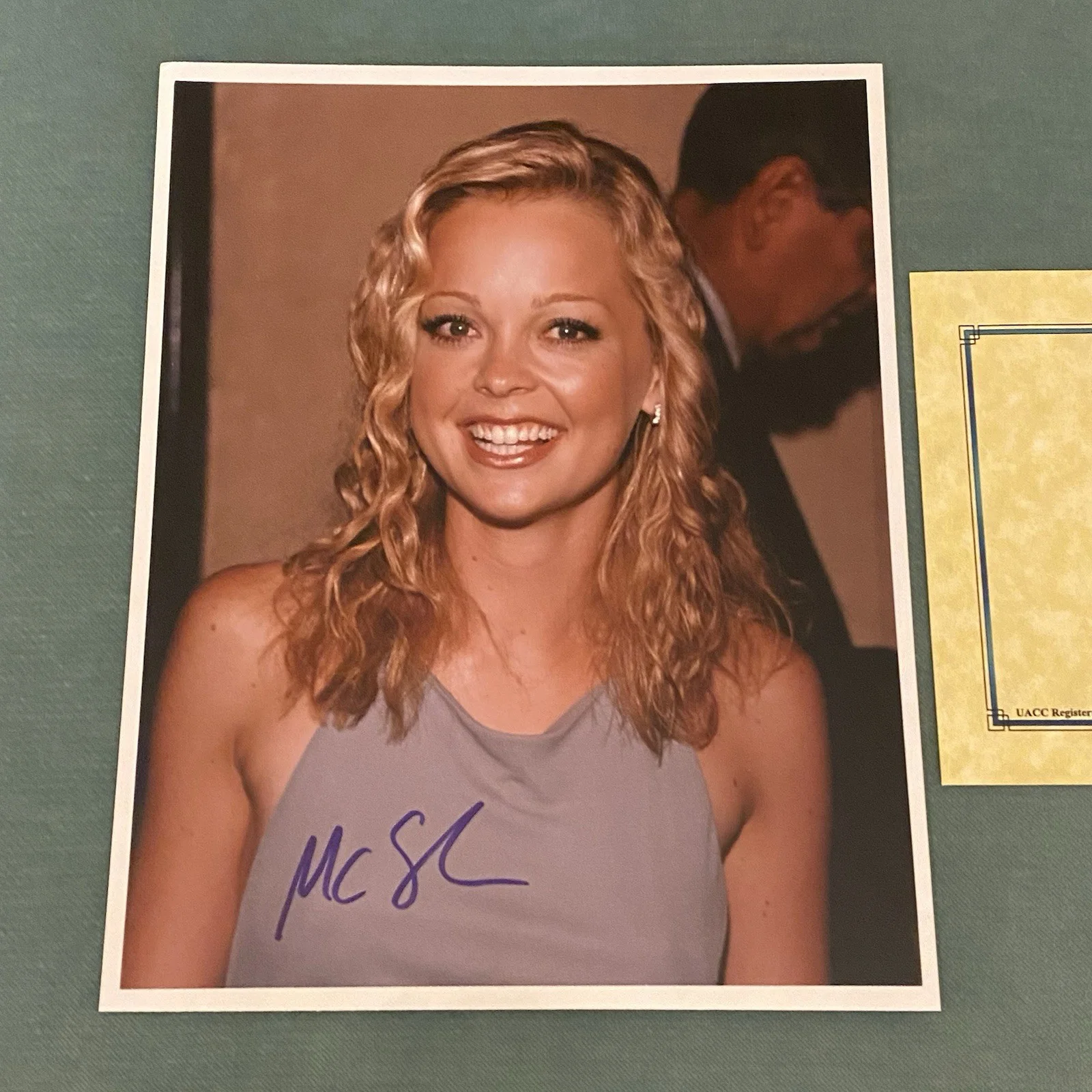 Marisa Coughlan — Marisa Coughlan Signed 8x10 Photo SUPER TROOPERS COA, image 2
