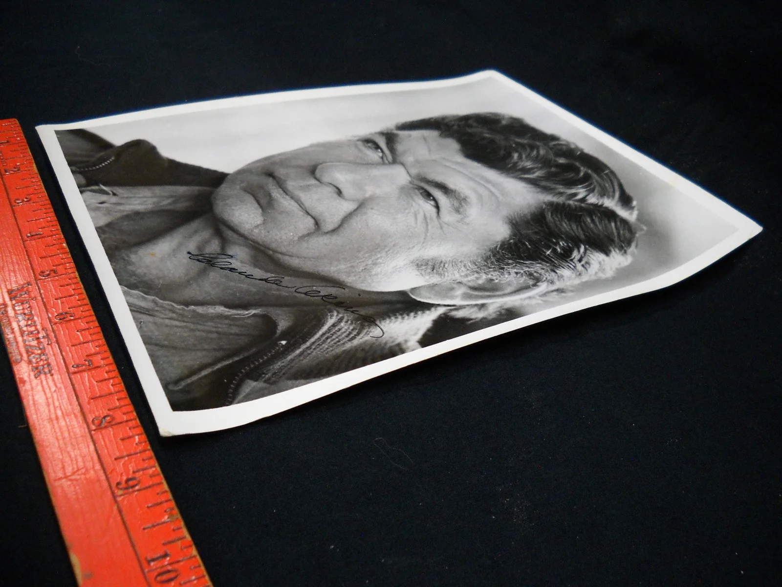Claude Akins — 8x10 Glossy Publicity Photo Signed Claude Akins Sheriff Lobo Rio Bravo Movin' On, изображение 3