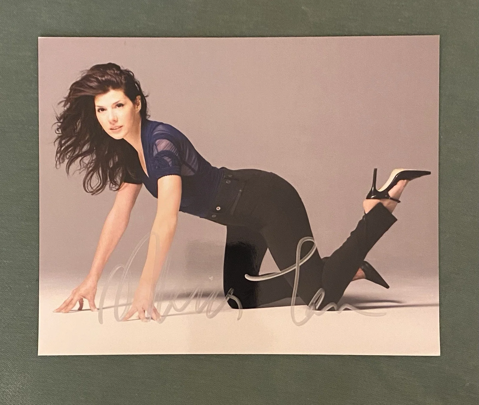 Marisa Tomei autograph 8x10 Photo Picture W/ COA Sexy, изображение 2