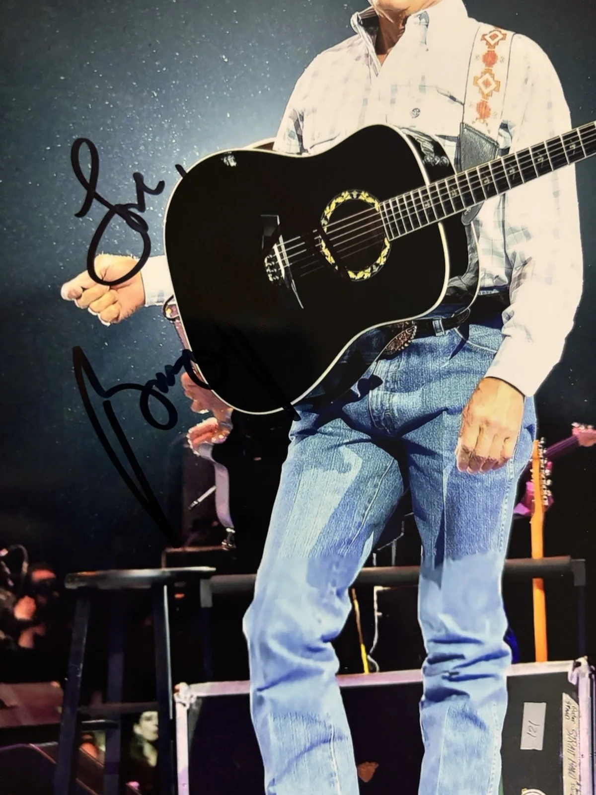 George STRAIT Signed 8 x 10 Photo! Country Music LEGEND! SINGER! W/COA, изображение 2