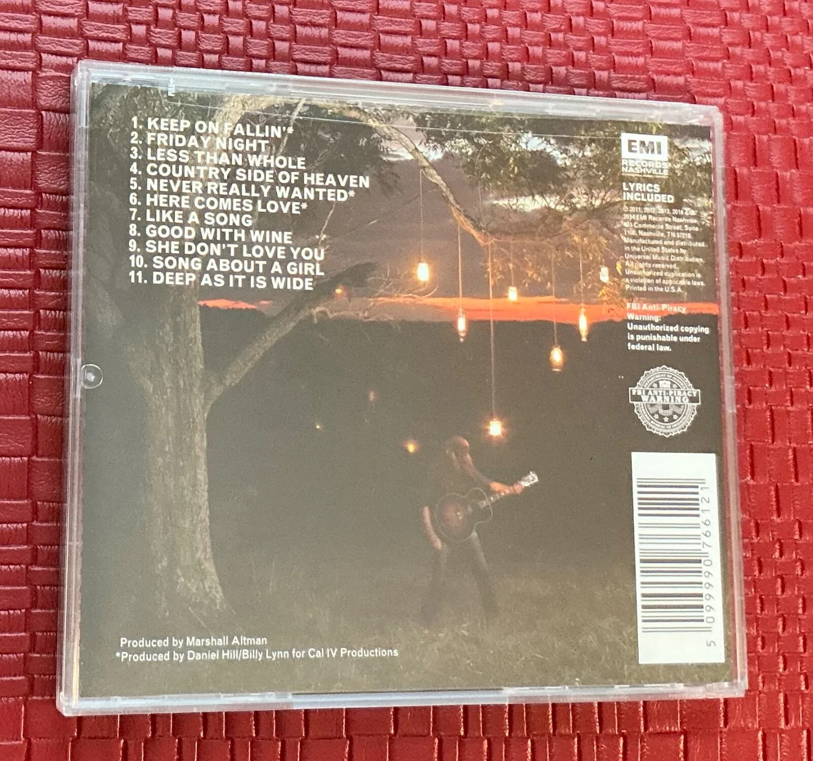 ERIC PASLAY HAND SIGNED SELF TITLED CD, image 3