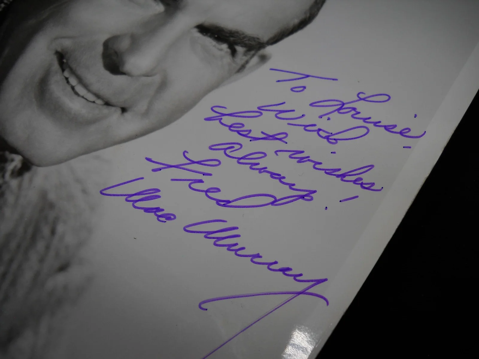 Fred Murray — 8x10 Glossy Publicity Photo Signed Fred Murray (fingerprints), image 4