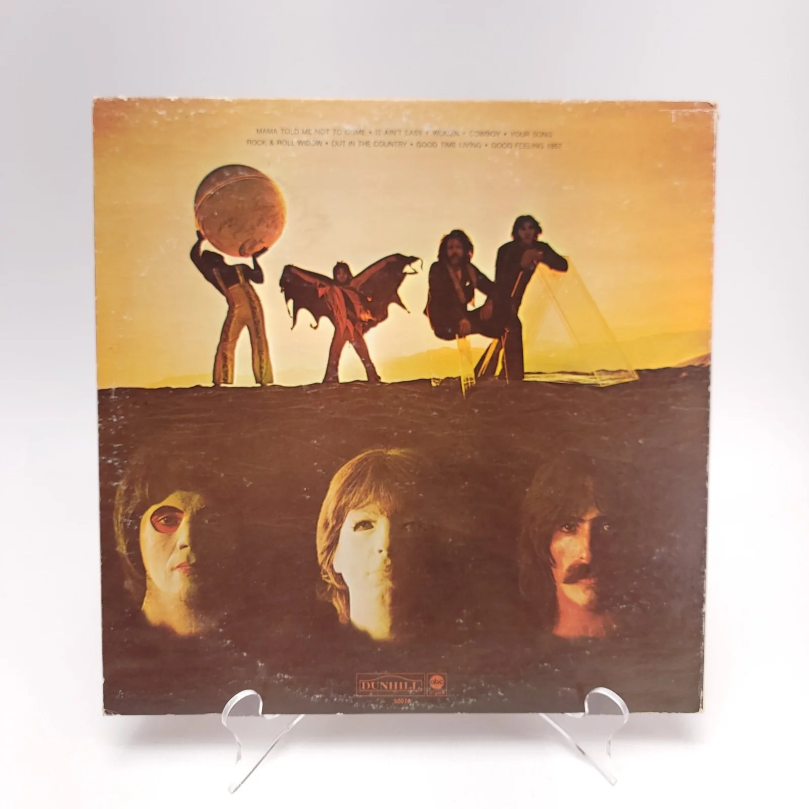 THREE DOG NIGHT Signed Album Vinyl Record "It Ain’t Easy" Band Autograph, изображение 5