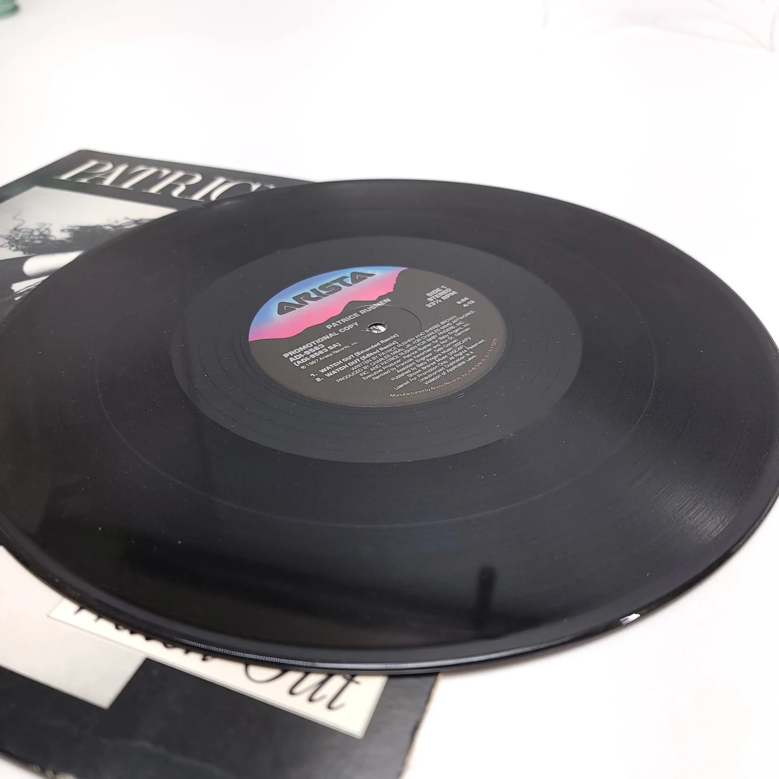 Patrice Rushen Autographed Signed Album Watch Out PROMO SINGLE Vinyl Record, изображение 4